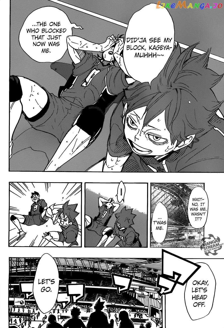 Haikyuu!!, Chapter 291 image 04